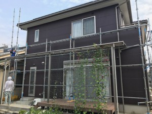 西三河西尾市ALC壁塗替え塗装