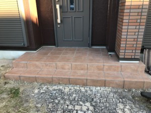 西三河岡崎市タイル張替え