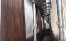 西三河トタン塗装漆喰工事