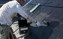 西尾市屋根塗装遮熱フッ素色あせ欠け汚れ