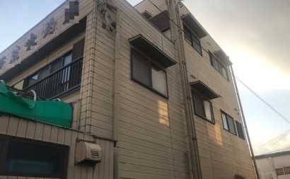 愛知県西三河東三河碧南市外壁塗装アステックシリコン塗装ベランダ防水工事通気緩衝工法絶縁工法施工前