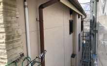 愛知県西尾市アステック超低汚染塗装、カラーボンドベイジュ