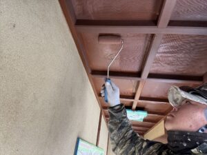 着色防腐剤3回目