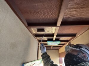 着色防腐剤2回目