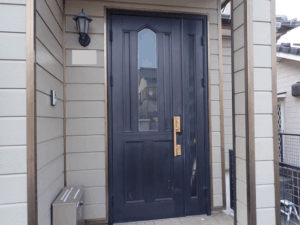 アルミ製玄関扉、現状