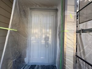 アルミ製玄関ドア エポキシ系錆止め