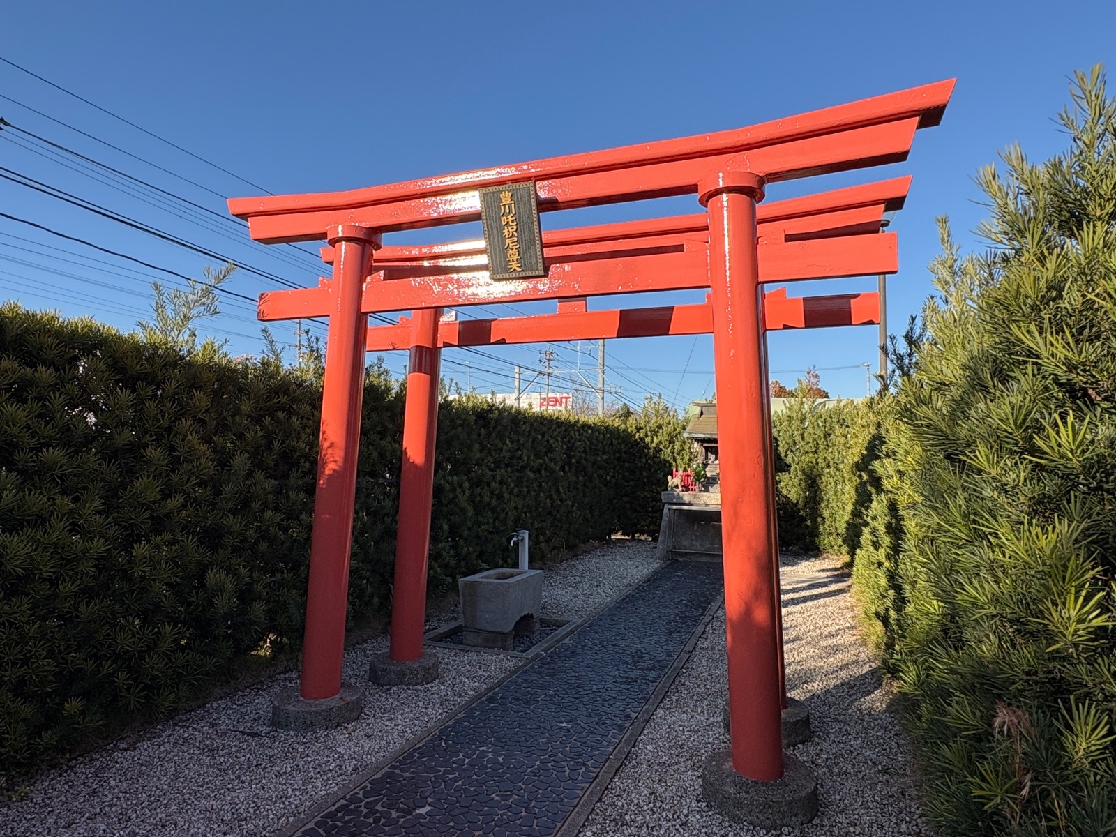 鳥居塗装　完成