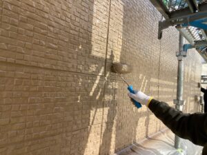 外壁　上塗り
