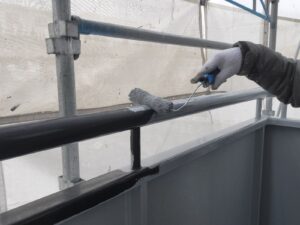 手すり錆び止め