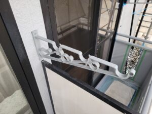 手すり錆び完了