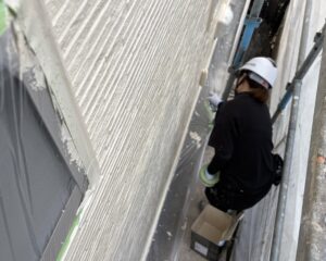 外壁上塗り