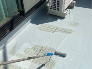 ウレタン樹脂１回目（平場）